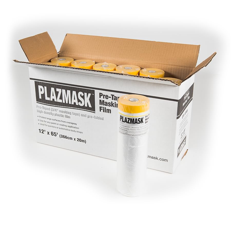 Pre-Taped Masking Film for Automotive and Paint Protection