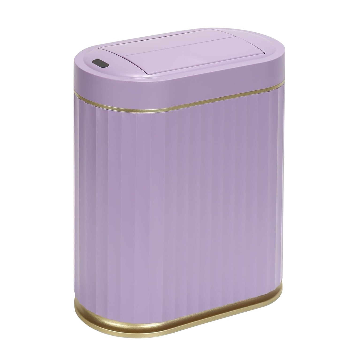Bathroom Trash Can with Butterfly Lid for Modern Spaces