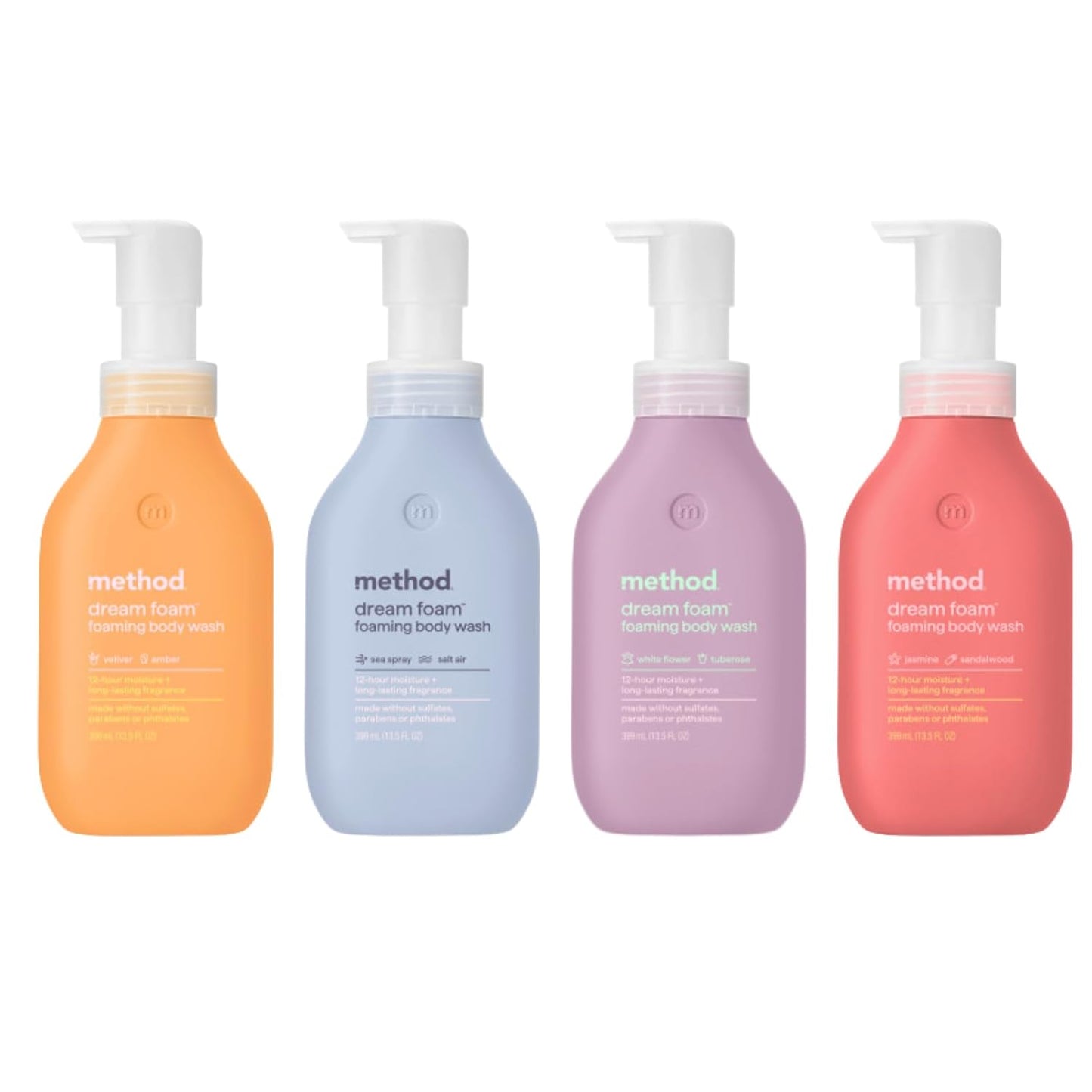 Method Dream Foam Body Wash Variety Pack for Luxurious Skin