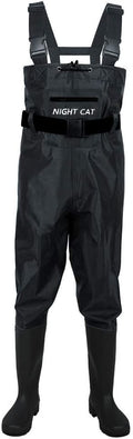 Night Cat Fishing Waders for Men Waterproof Chest Wader - Size 6 to 14