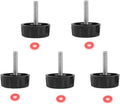 Conskyee Universal Fishing Reel Handle Screw Caps - Pack of 5