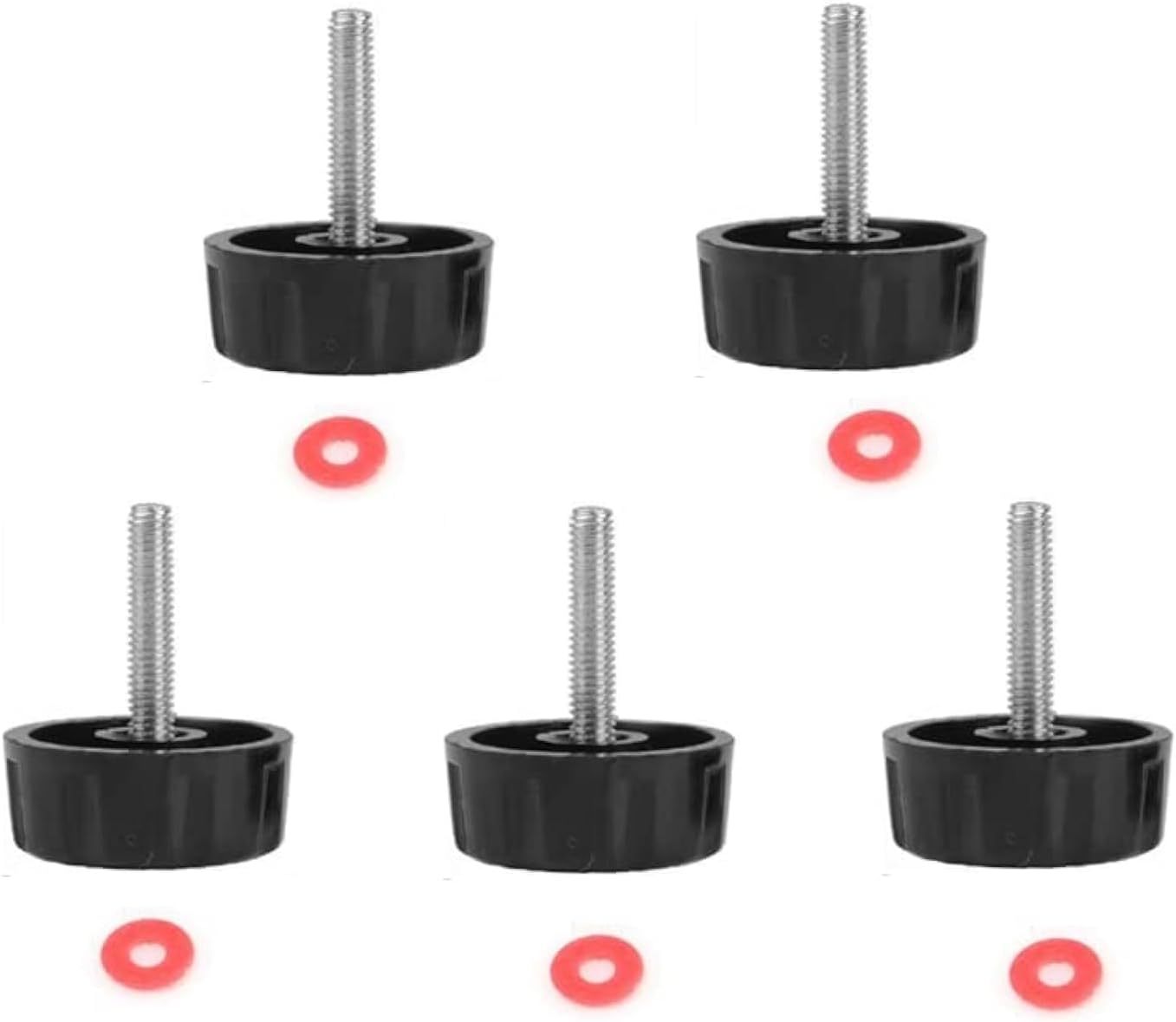Enhance Your Fishing Reel with Screw Caps - Pack of 5