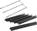 Leship 22.5in Flavorizer Bars & Burner Tube Set for Weber Grills