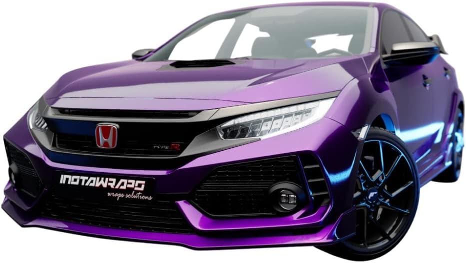 3M Car Wrap Roll 1080 Gloss Plum Explosion for Stunning Vehicles