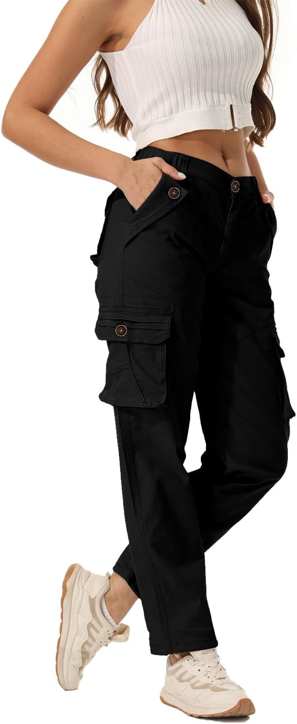 Women's Cotton Casual Military Cargo Combat Work Pants Review