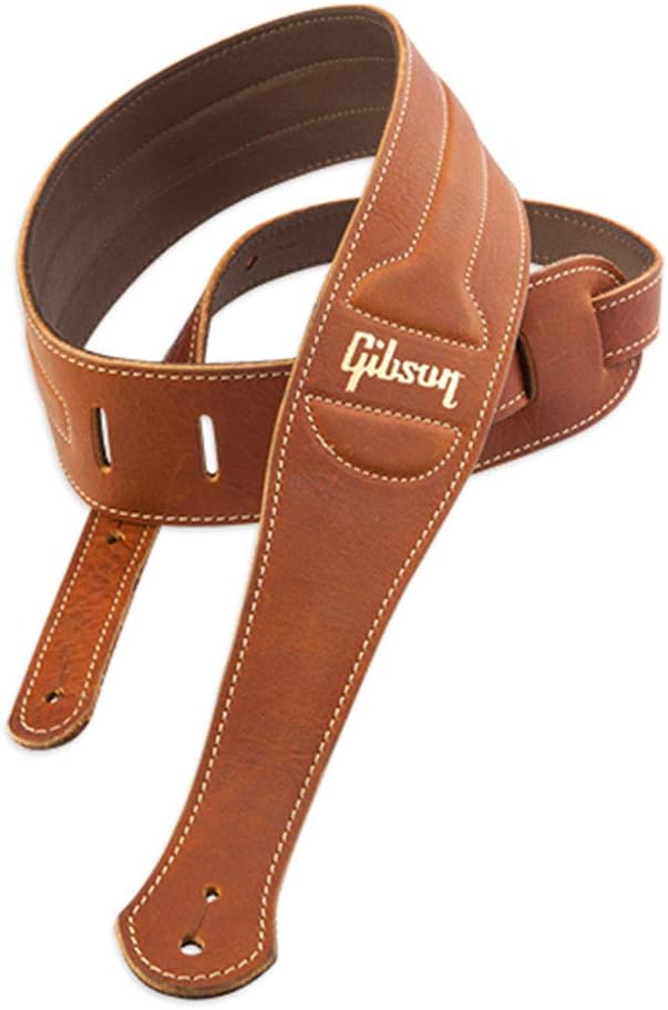 Gibson The Classic Guitar Strap - Premium Leather Comfort