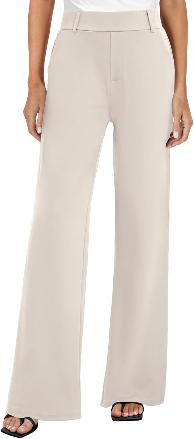 FireSwan Women's Wide Leg Dress Pants for Stylish Comfort