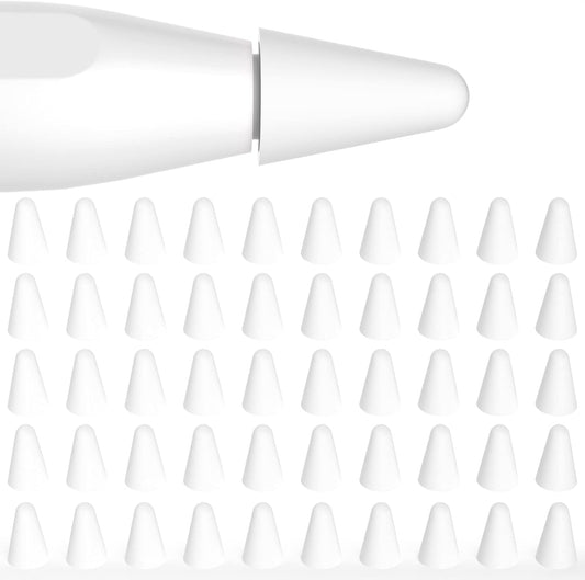 50 Pack Apple Pencil Nib Protectors: Noise-Free Drawing!