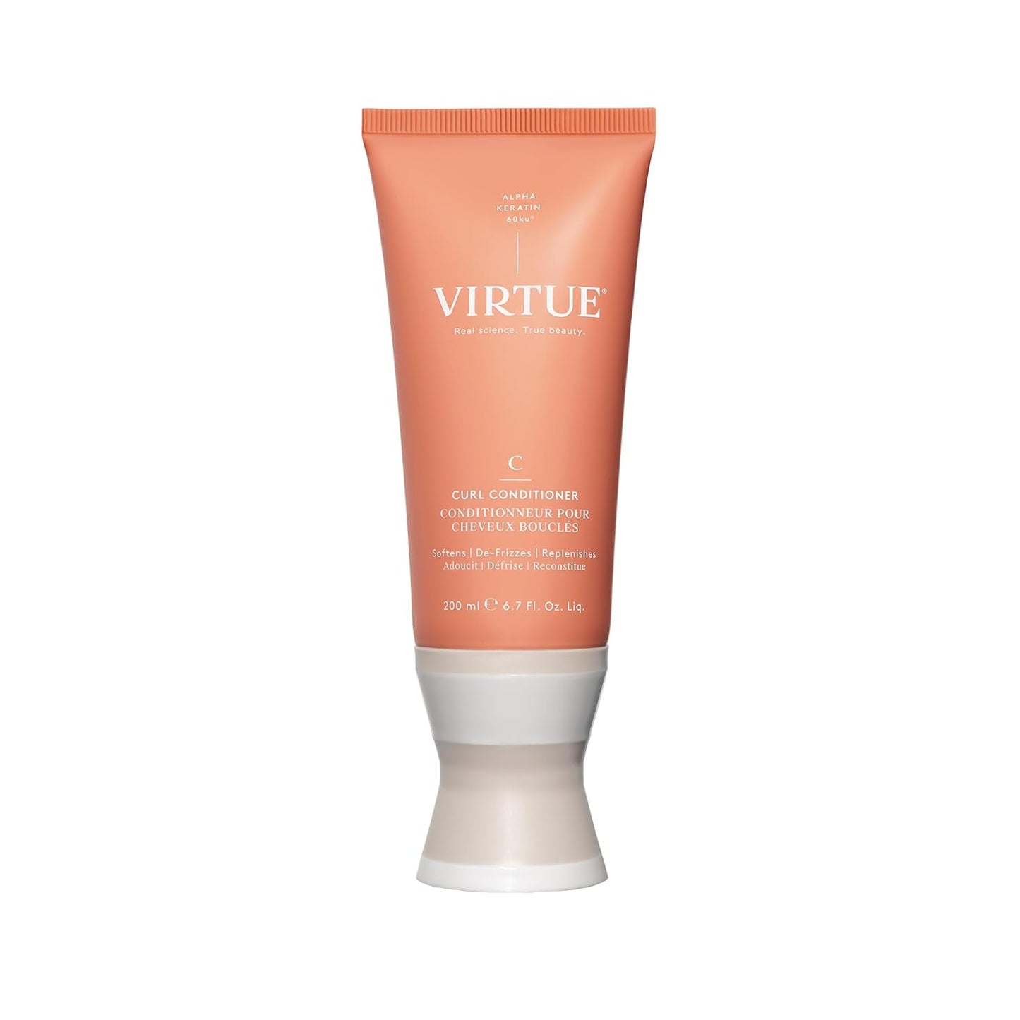 VIRTUE Curl Conditioner with Jojoba Oil for Curly Hair Care