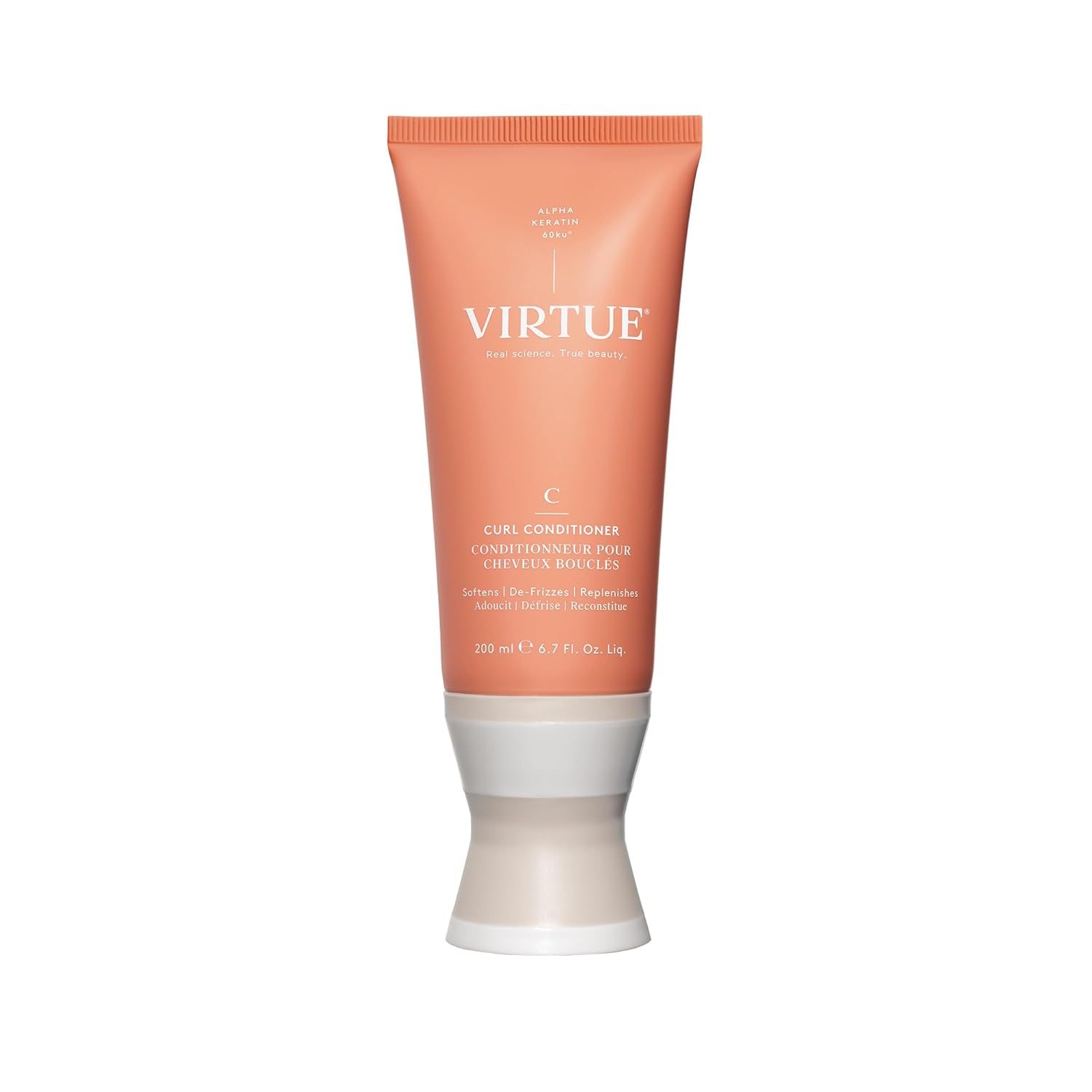VIRTUE Curl Conditioner with Jojoba Oil for Curly Hair Care