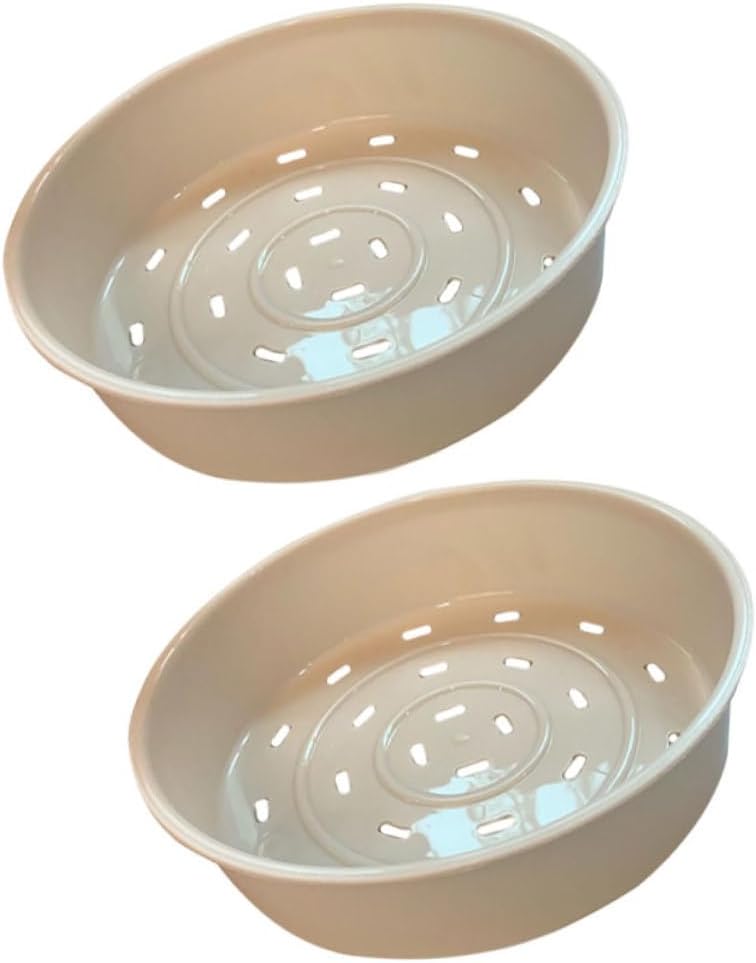 HOMSFOU 2pcs Multi-Purpose Steamer Stand