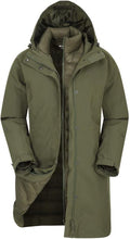 Mountain Warehouse Alaskan Womens Long 3 in 1 Jacket - Waterproof