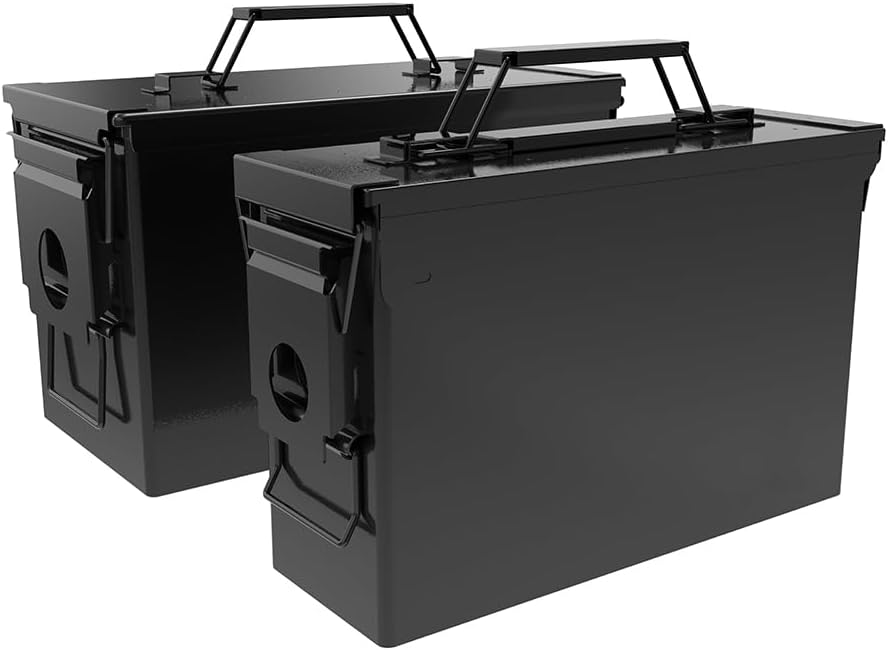 HARDROCK Metal Ammo Can for Secure Storage and Protection