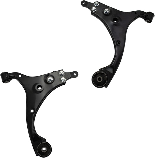 TRQ Front Lower Control Arm Assembly for Kia Vehicles - 2pc Set