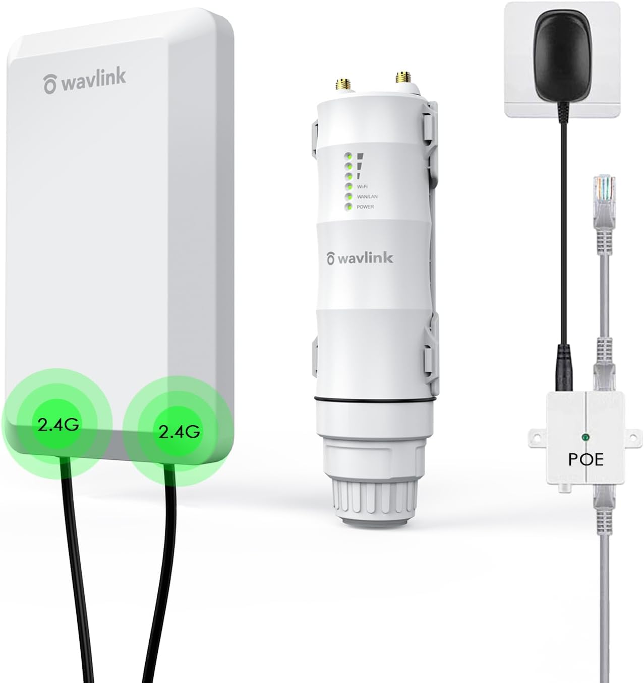 WAVLINK N300 Wireless Outdoor Access Point for Long Range Wi-Fi