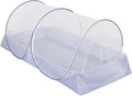 Portable Mosquito Net Pop-Up Bed Net for Travel and Home - Side Zipper