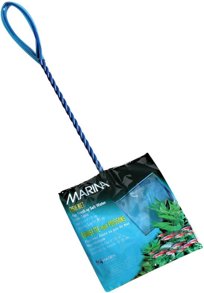 Effortlessly Clean, Marina Blue Net for Easy Aquarium Maintenance