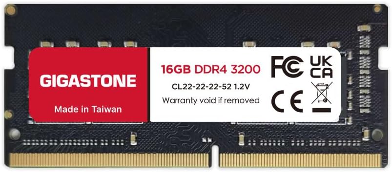GIGASTONE 16GB DDR4 RAM Upgrade for High Performance Laptops