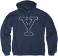 LOGOVISION Collegiate Distressed Primary Logo Hoodie for Adults - True