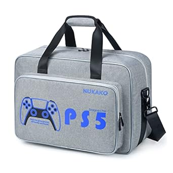 Large Capacity Carrying Case for PS5 Console and Accessories