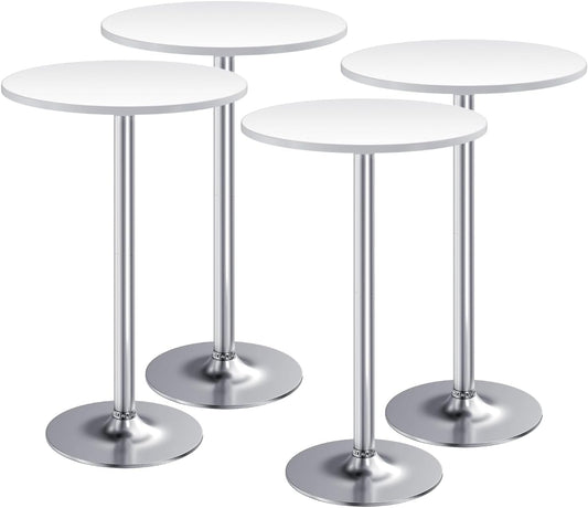 Furmax Bistro Pub Table Round Bar Height for Modern Spaces
