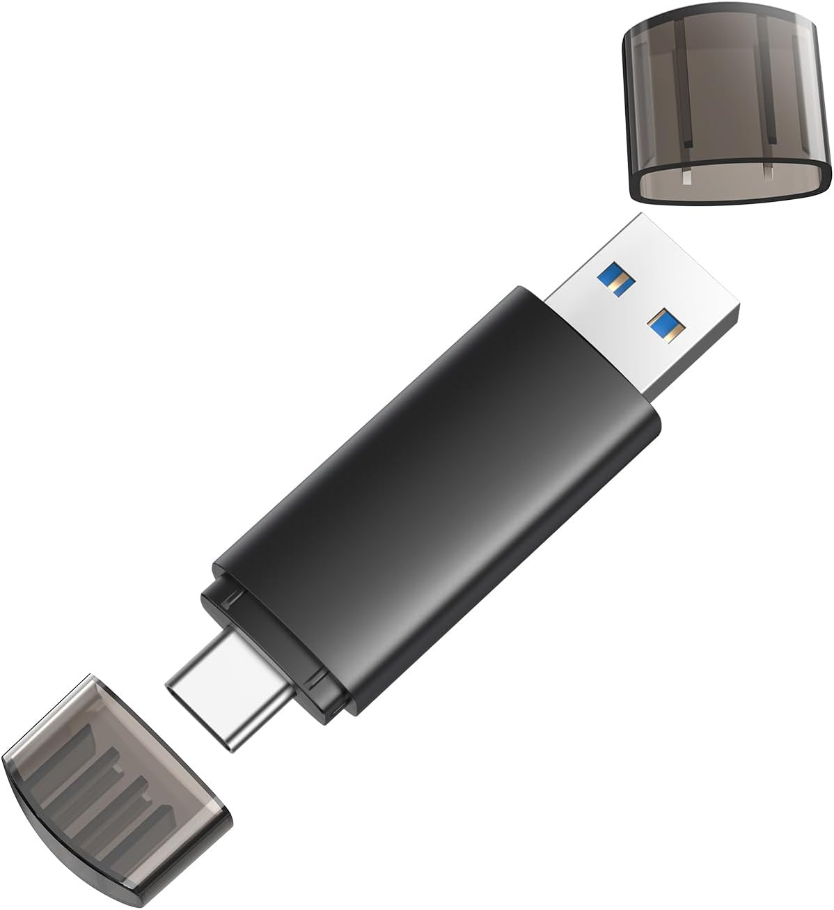 128GB Dual USB 3.0 Flash Drive for Multi-Device Data Transfer