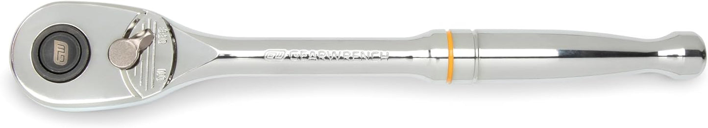 GEARWRENCH 1/2 Drive 90-Tooth Quick Release Teardrop Ratchet