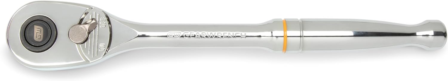 GEARWRENCH 1/2 Drive 90-Tooth Quick Release Teardrop Ratchet
