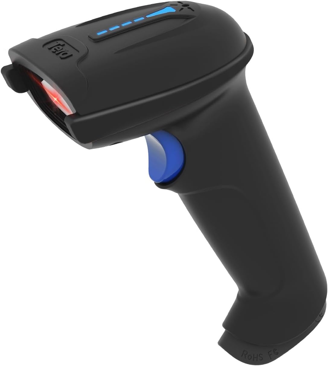 Tera Pro 1D Wireless Barcode Scanner with Battery Level Indicator