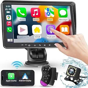 Newest Wireless Apple Carplay Car Stereo with 7in HD Screen