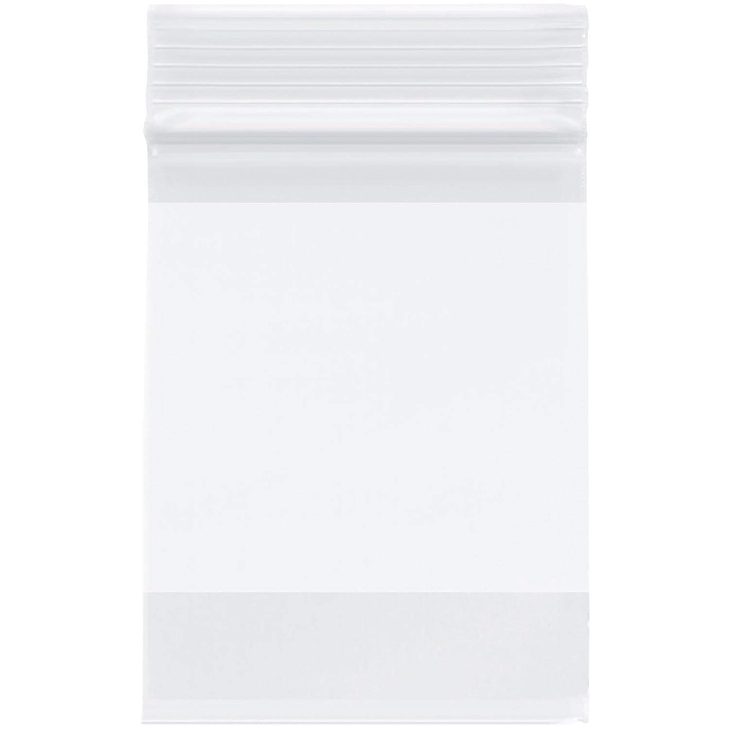 Plymor 3in x 4in Heavy Duty Zipper Reclosable Plastic Bags