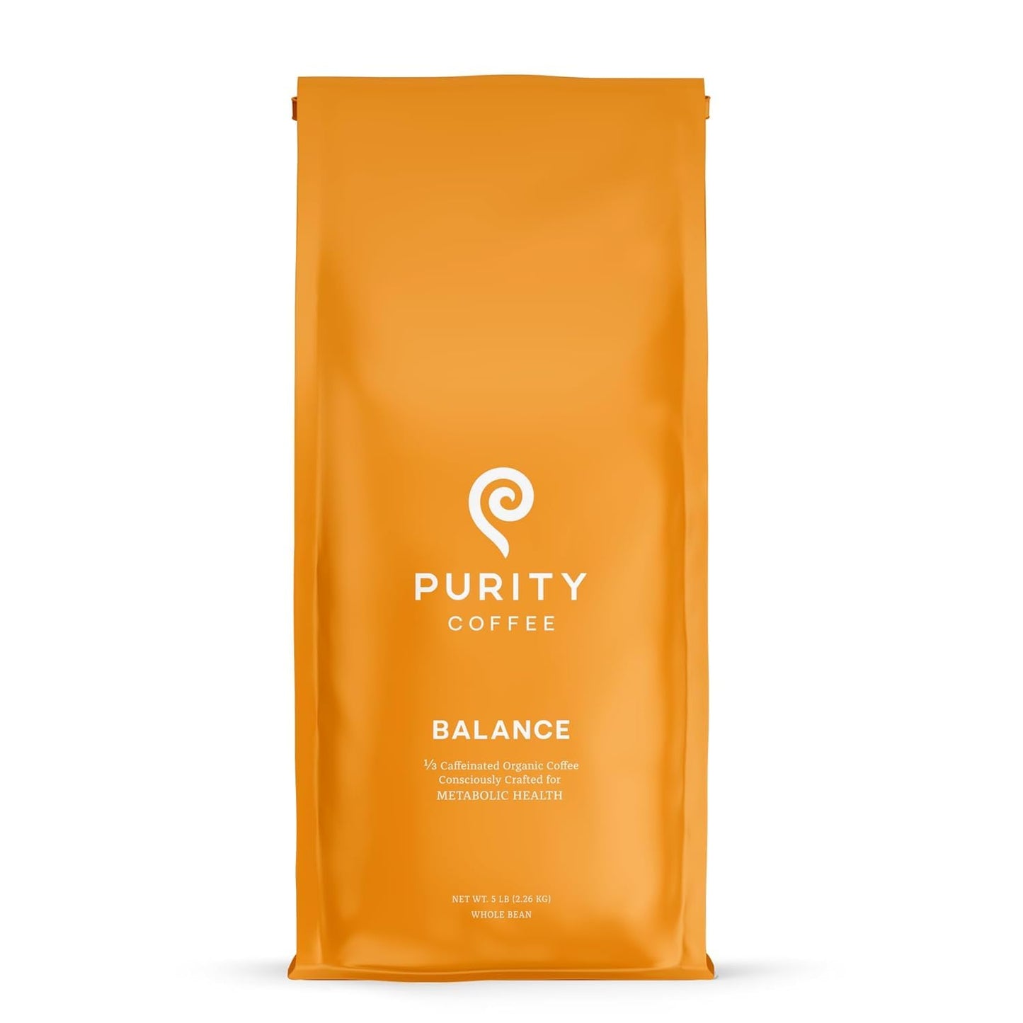 Purity Coffee BALANCE Decaf Medium Roast Whole Bean Coffee