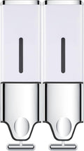 2-in-1 Quadrate Shower Dispenser - Wall-Mount Soap & Shampoo
