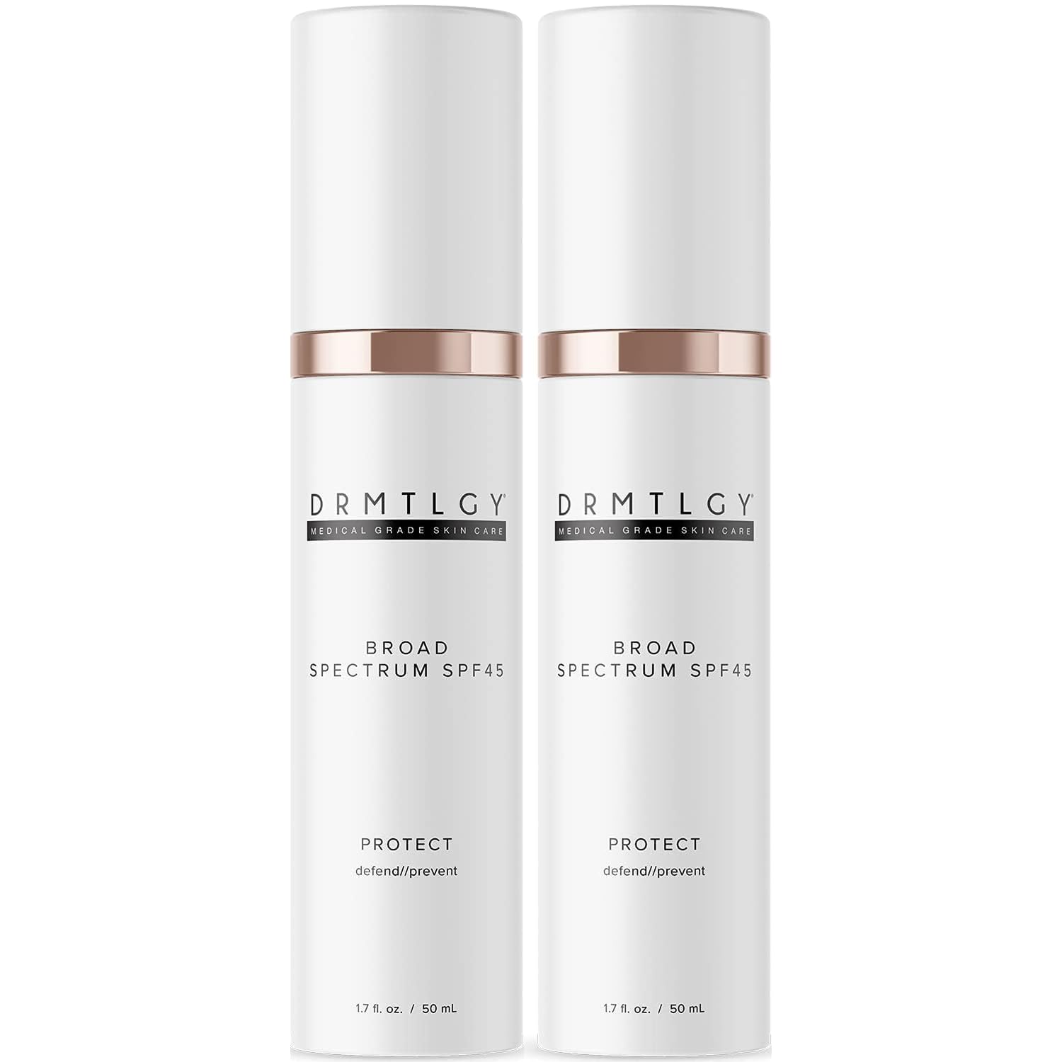 DRMTLGY Anti Aging Clear Face Sunscreen - SPF 45 Moisturizer