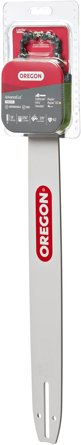 Oregon Chainsaw Guide Bar & Chain Combo for 18-Inch Saws