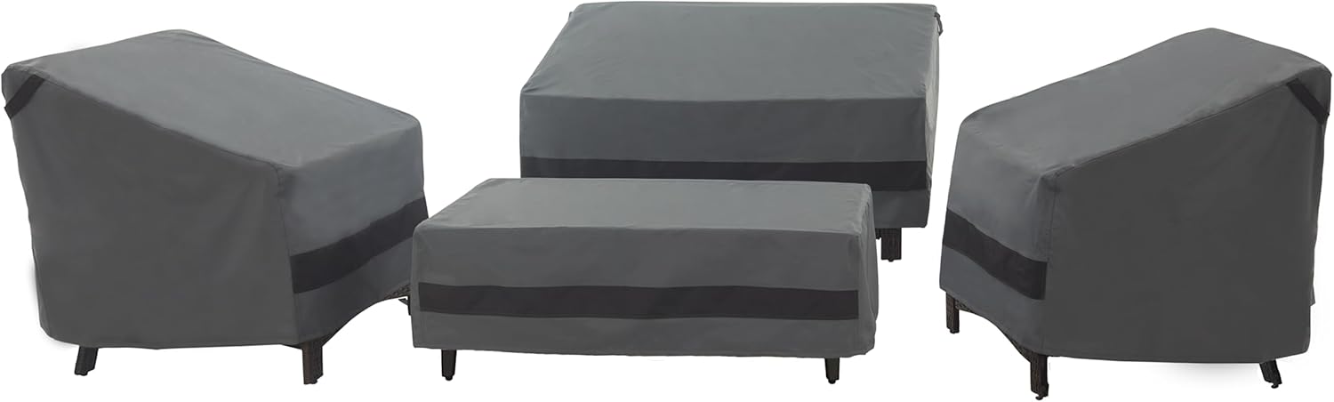 Loriano Outdoor Waterproof Patio Furniture Covers 4 Piece Set