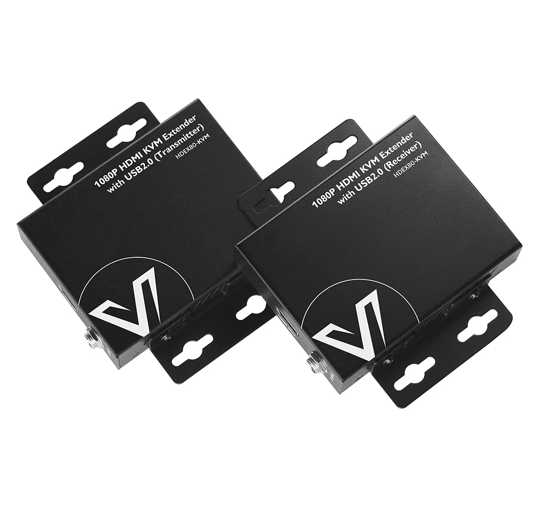 AV Access HDMI KVM USB Extender Over Cat5e/6/6a/7 260ft
