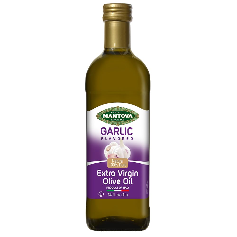 Garlic Extra Virgin Olive Oil for Flavorful Dishes and Dipping
