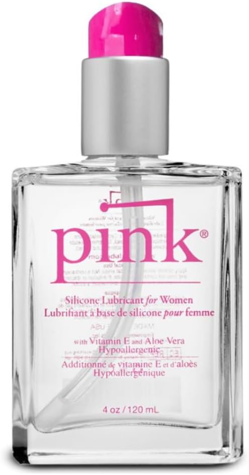 Pink Silicone Lubricant - Hypoallergenic & Premium Quality Lube