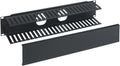 2U Finger Duct Cable Manager Panel with Cover - Neat Horizontal