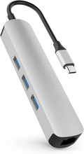 HyperDrive Tube 6-in-1 USB-C Hub - Compact Multiport Adapter