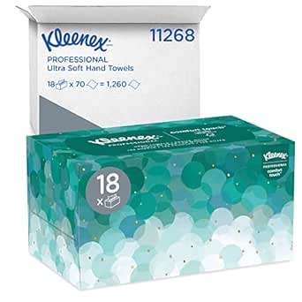 Kleenex Hand Towels Ultra Soft and Absorbent for Drying Needs
