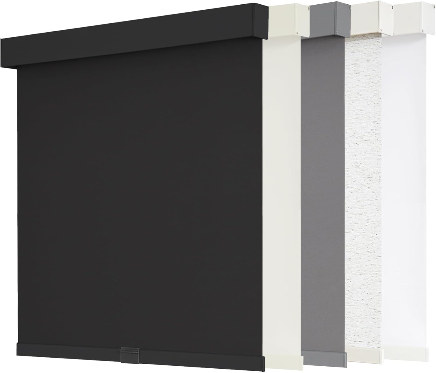 AOSKY Blackout Roller Shades Cordless Blinds for Windows