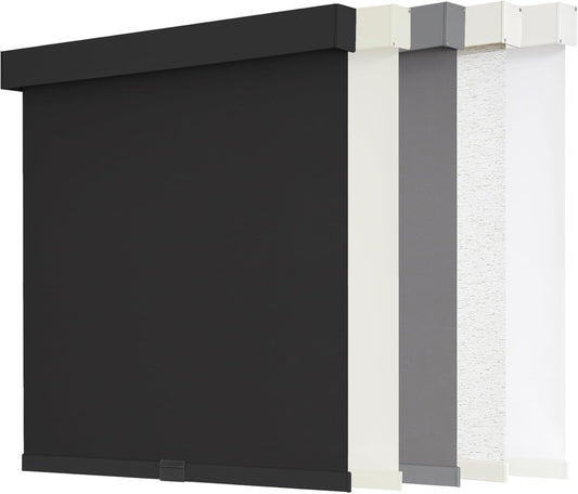 Blackout Roller Shades Cordless Blinds for Windows by AOSKY