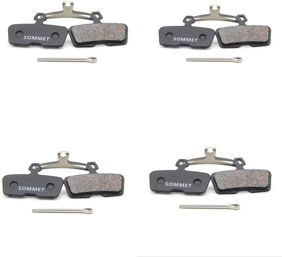 SOMMET 4 Pairs Disc Brake Pads for AVID Code R/SRAM - Reliable Stopping Power