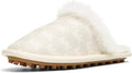 Michael Kors Women's Ada Slipper - Plush Faux Fur Comfort trimmed