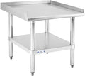 HALLY Stainless Steel Equipment Stand 28x24 in - Heavy Duty Prep Table