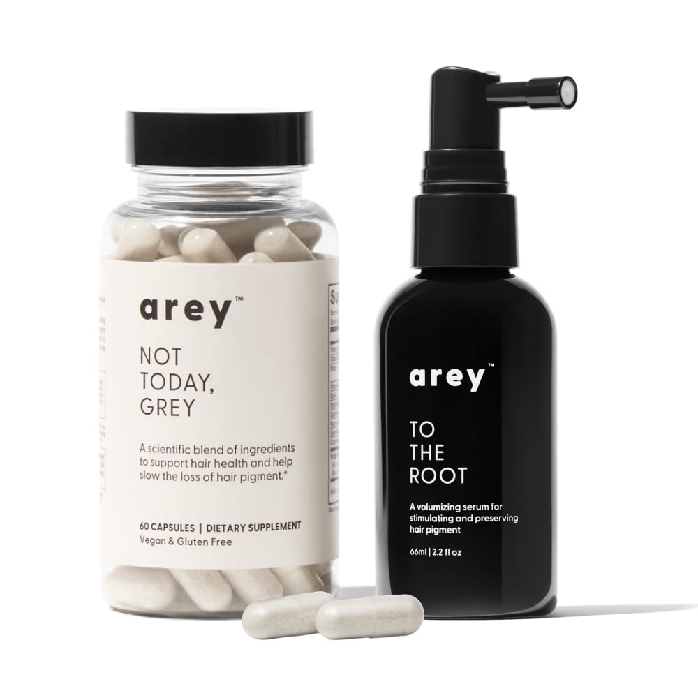 Arey The System Daily Hair Serum and Supplement Treatment