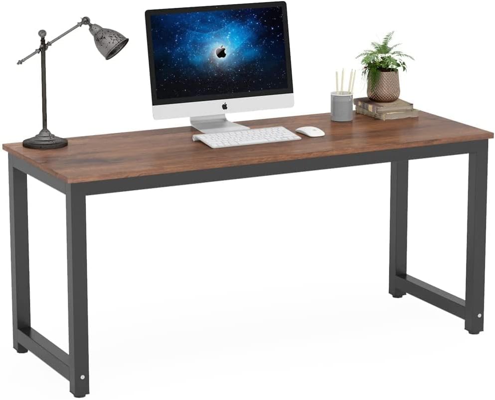 Tribesigns 63 inch Large Office Desk for Home Office Workstation