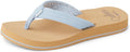 Women's Cushion Breeze Flip Flops - Cushioned Arch Comfort